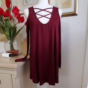 Cold shoulderTunic/dress